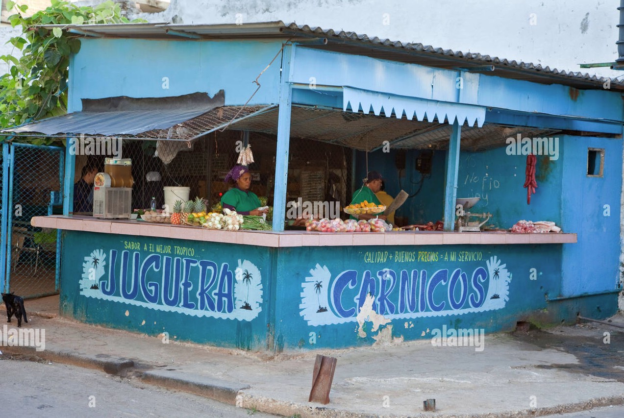 Cuban grocery stand
